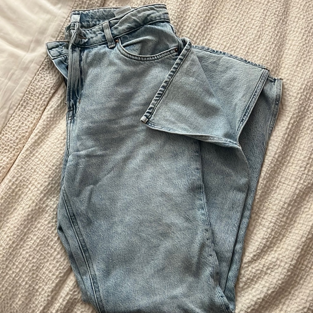 H&M Split Hem Jeans